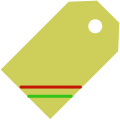 Pale green tag image